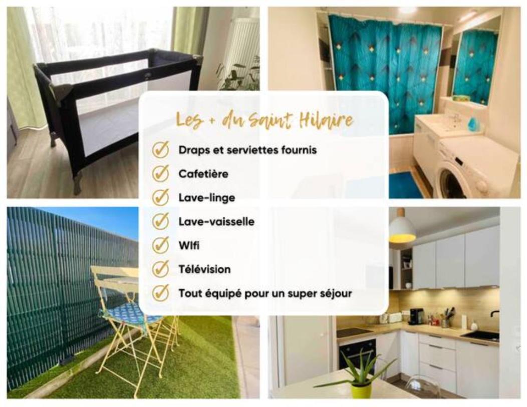 Le Saint Hilaire *T2* Apartment Орлеан Екстериор снимка